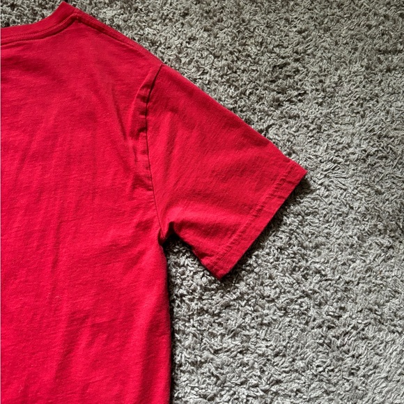 Red polo crew neck t shirt - Picture 8 of 13